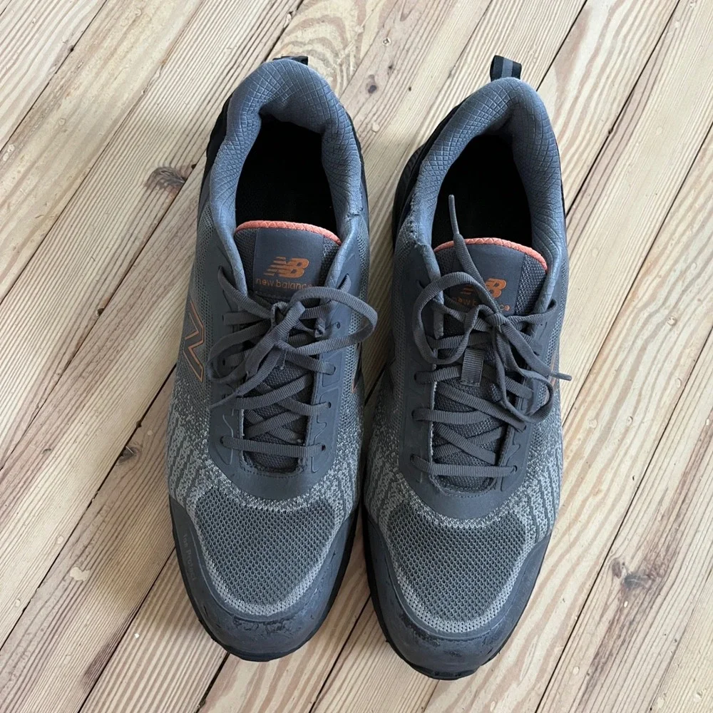 New Balance Speedware‎ Mens Size 14 Gray Black Composite Toe Safety Work Shoes